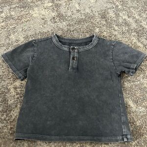 Little Bipsy Kids Gray Short Sleeve Shirt